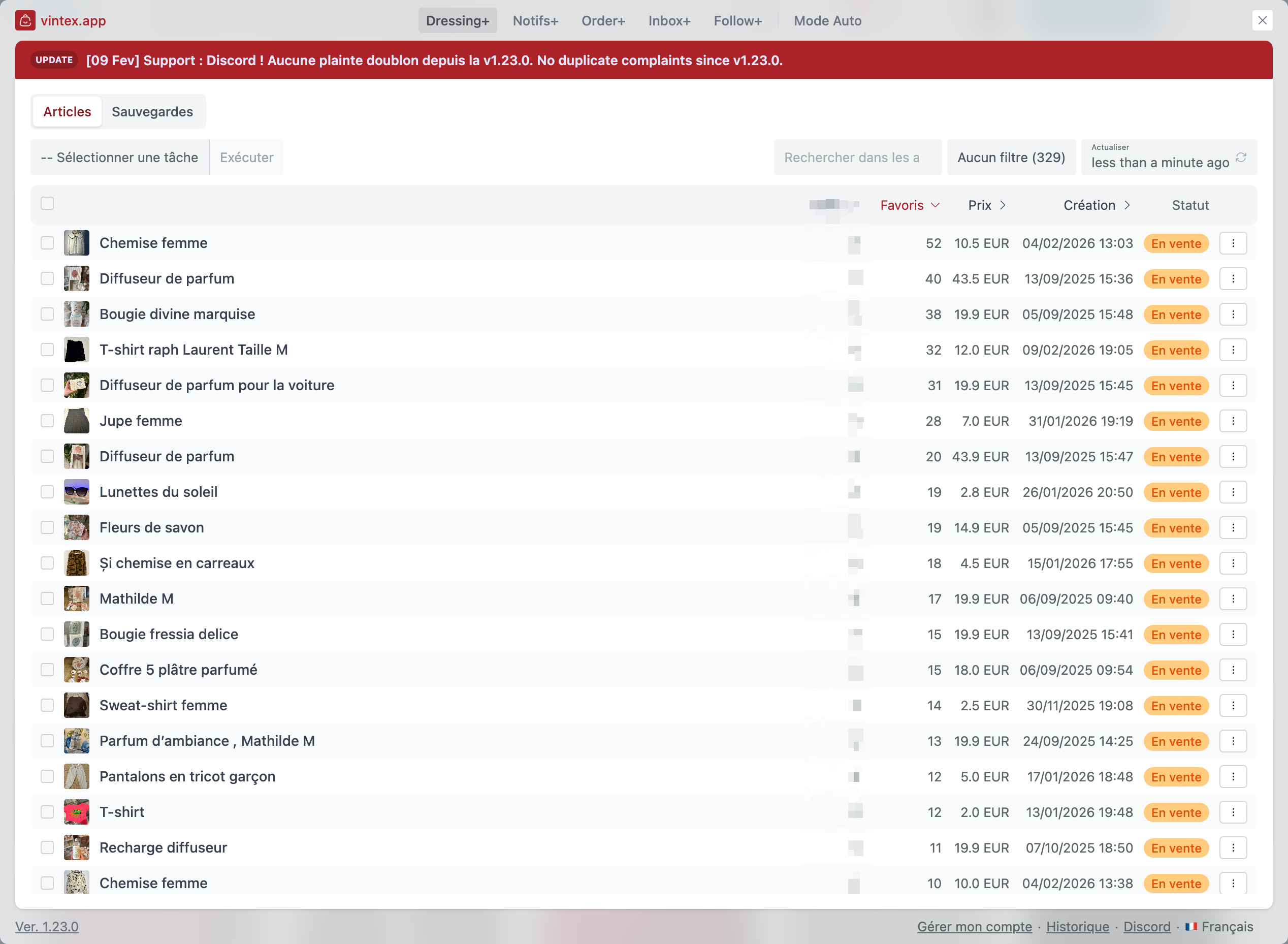 Vintex Chrome Extension